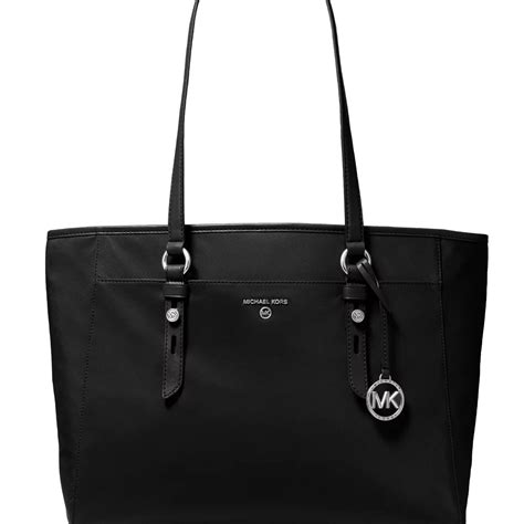 michael kors sullivan large multifunction top-zip tote|Michael Kors black nylon tote.